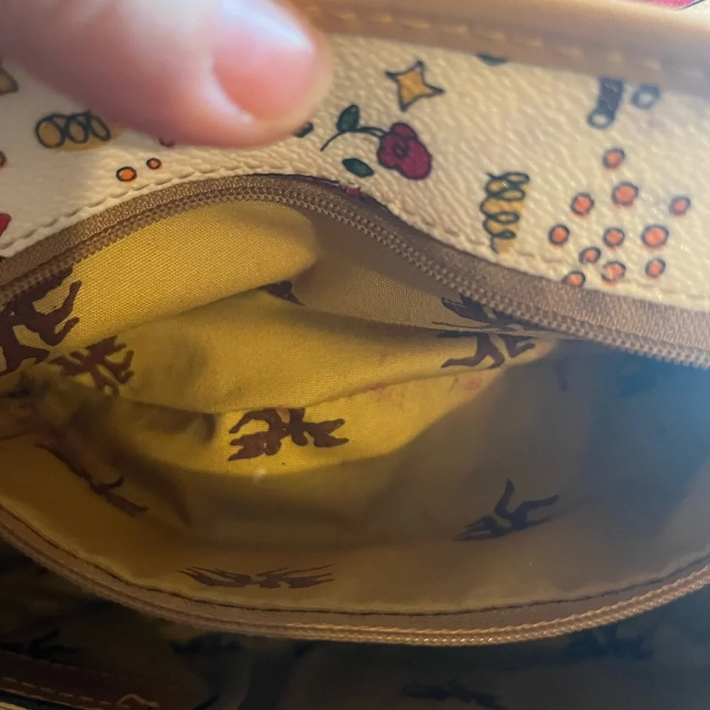 Piero Guidi "Magic Circus" White Leather Handbag - Picture 4 of 11